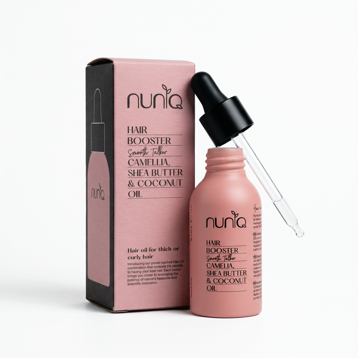 Smooth Talker hair oil for thick, curly and very dry hair with box