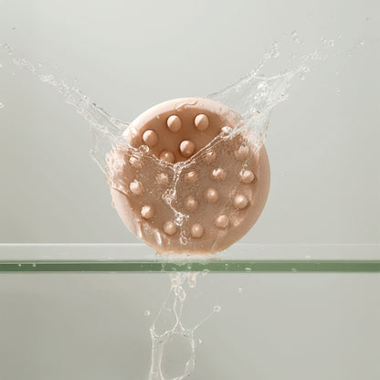 scalp massager with splash water